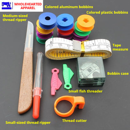 1761★ Garment Factory Screw-On Presser Foot, Needle, Hook and Belt Kit ★