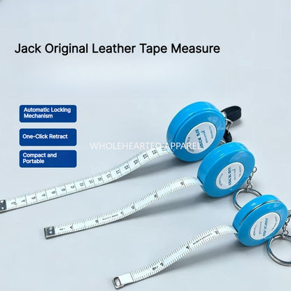 1918★ JACK Mini Auto-Lock Retractable Measuring Tape, Portable Soft Tape in Multiple Sizes.