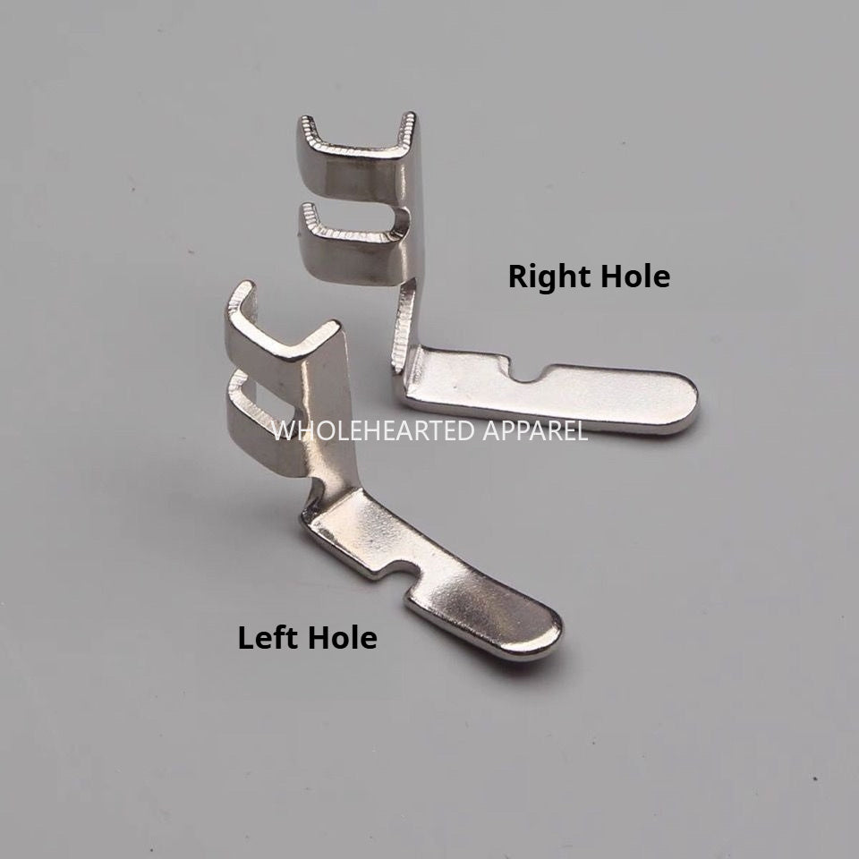 1889★ Vintage Household Treadle Sewing Machine Presser Foot, Single Side Zipper Foot Compatible with Butterfly, Feiren and Bee Machines★