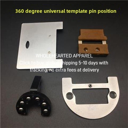 1586★ Boutique free lift presser foot mold needle position accessories long arm template universal machine needle tooth roller presser foot pin plate universal