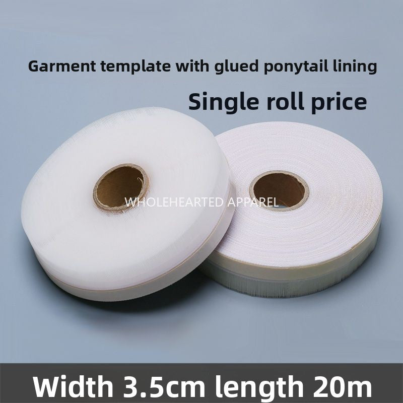 1570★  Clothing template machine, ponytail lining, crimping lining, fish bone self-adhesive, self-sticking needle, needle felt clothing, finished packaging, accessories free shipping