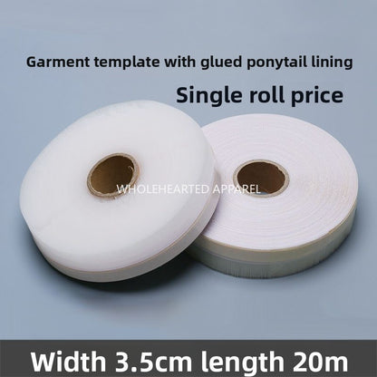 1570★  Clothing template machine, ponytail lining, crimping lining, fish bone self-adhesive, self-sticking needle, needle felt clothing, finished packaging, accessories free shipping