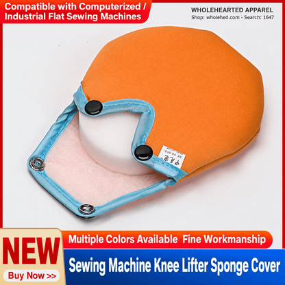1647★ Housse de coussin en mousse pour levier à genou de machine à coudre pour machines à plat et à pied entraîneur