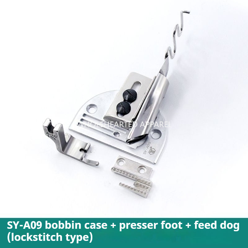 1736★ New Model SY A09 Premium Handmade Single Fold Binder Lockstitch And Compound Feed Machine Webbing Binding Attachment★