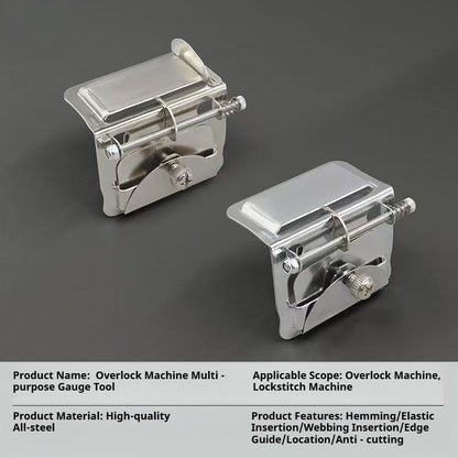 1803★Adjustable Overlock Sewing Machine Guide for Lace Elastic and Webbing★