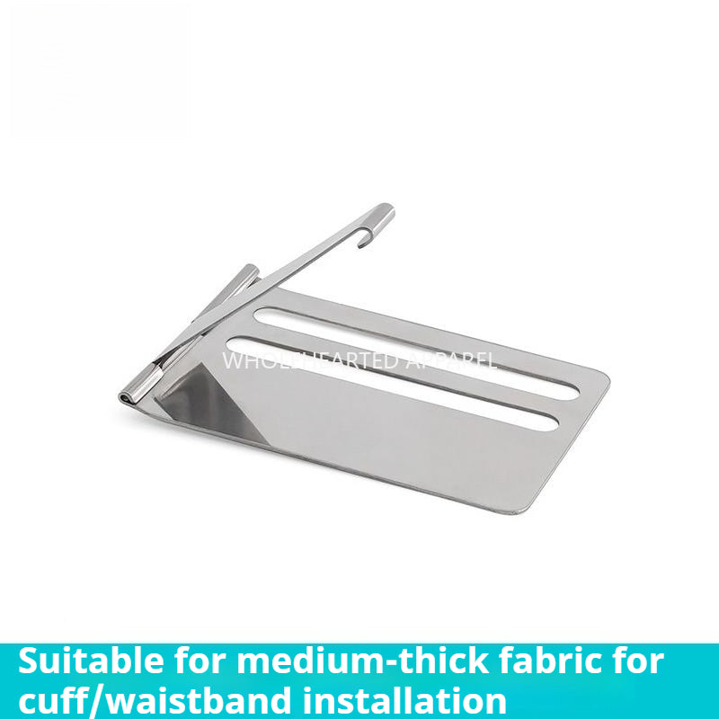 1791★ Herramienta de Tope de Dobladillo Plegable para Accesorio de Manga y Cinturilla de Máquina de Coser★