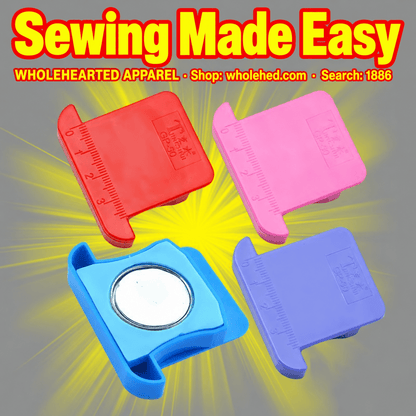 1886★ Strong Magnetic Sewing Machine Edge Guide with Measurement Scale for Flatbed Machines