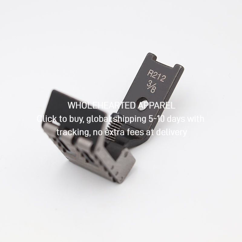 1579★  Double needle car adjustable all-steel roller presser foot R212 industrial sewing machine leather denim thick material anti-wrinkle rope webbing