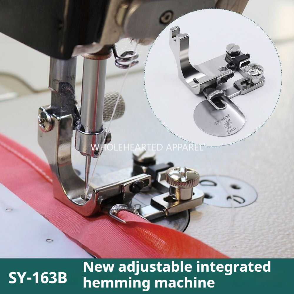 1720★  [Handmade] SY-163B boutique integrated adjustable hemming device silk chiffon curved hemming pull cylinder★