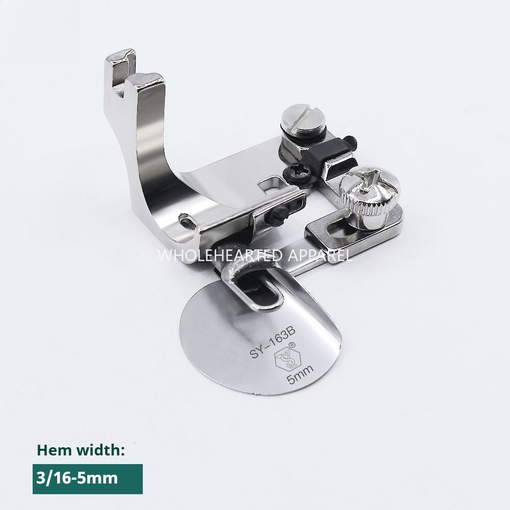 1720★  [Handmade] SY-163B boutique integrated adjustable hemming device silk chiffon curved hemming pull cylinder★