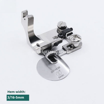 1720★  [Handmade] SY-163B boutique integrated adjustable hemming device silk chiffon curved hemming pull cylinder★