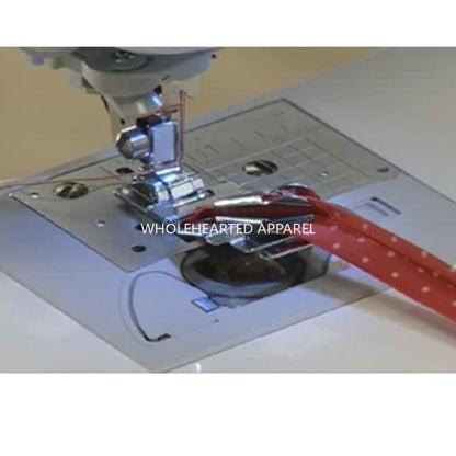 1879★ Fabric Edge Binder Presser Foot and Rolled Hem Folder for Home Electric Sewing Machines★