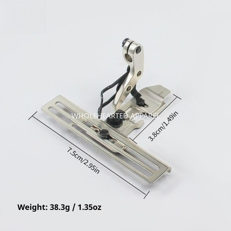 1832★ Wide Tape-Attaching Presser Foot for 4-Thread Overlock Machines, Lace, Webbing, and Elastic★