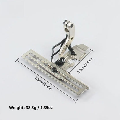 1832★ Wide Tape-Attaching Presser Foot for 4-Thread Overlock Machines, Lace, Webbing, and Elastic★