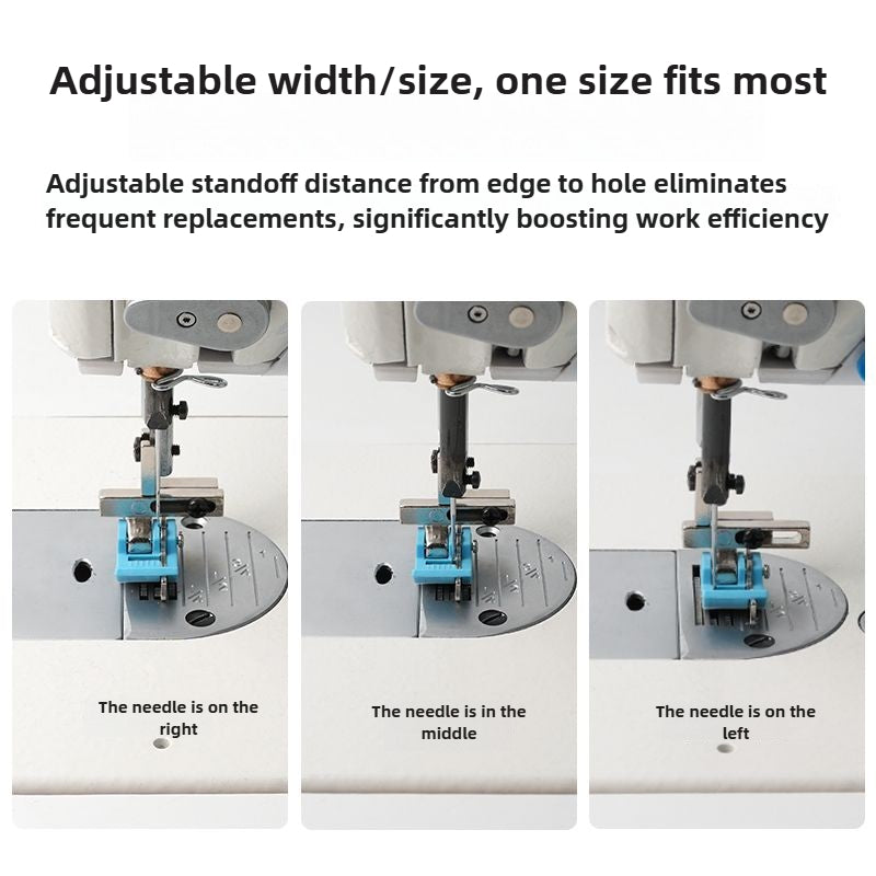 1708★  New 0.1-0 adjustable gear presser foot flat car special activity multi-functional plastic pressing line with knife stop★