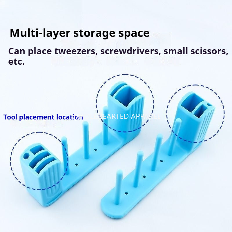1725★ New wire-core rack, dedicated bobbin rack for garment factories, sewing-machine bobbin storage rack, no installation required★