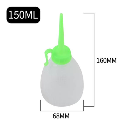 1675★  Plastic size oil pot (empty pot) Resistant to drop and extrusion, not broken, sewing machine oil pot Plastic oil pot for sewing machine