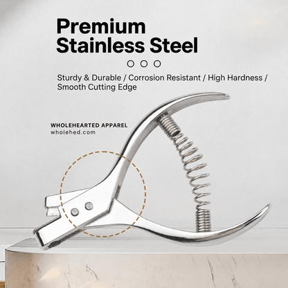 1434★ Garment Pattern Notching Pliers U-Shaped Cutting and Punching Tool for Sewing and Sample Making.