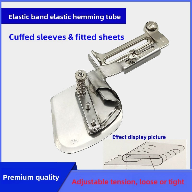 1042★  [Handmade] SY-505 elastic integrated hemming device, clothing mattress, car cover, rubber band pull cylinder