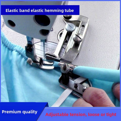 1042★  [Handmade] SY-505 elastic integrated hemming device, clothing mattress, car cover, rubber band pull cylinder