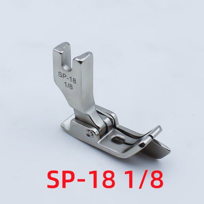 1153★ Prensatelas SP-18 totalmente de acero galvanizado con bloque, prensatelas de tope, cuchilla larga especial con cuchilla para material grueso de mezclilla, marca genuina★