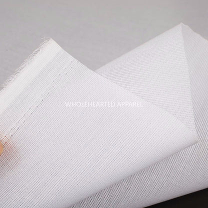 1097★ Doublure en résine, doublure en tissu rigide, sac DIY pour tête de manteau de rideau, blanc façonné à la main, adhésif filé, doublure repassable, doublure en caoutchouc, doublure de casquette★