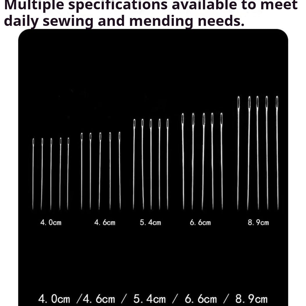 1651★ needle and thread 36-piece combination set, high-quality big-eye steel needle, thread remover 203 medium and thick five-color denim thread★