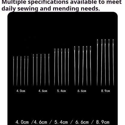 1651★ needle and thread 36-piece combination set, high-quality big-eye steel needle, thread remover 203 medium and thick five-color denim thread★