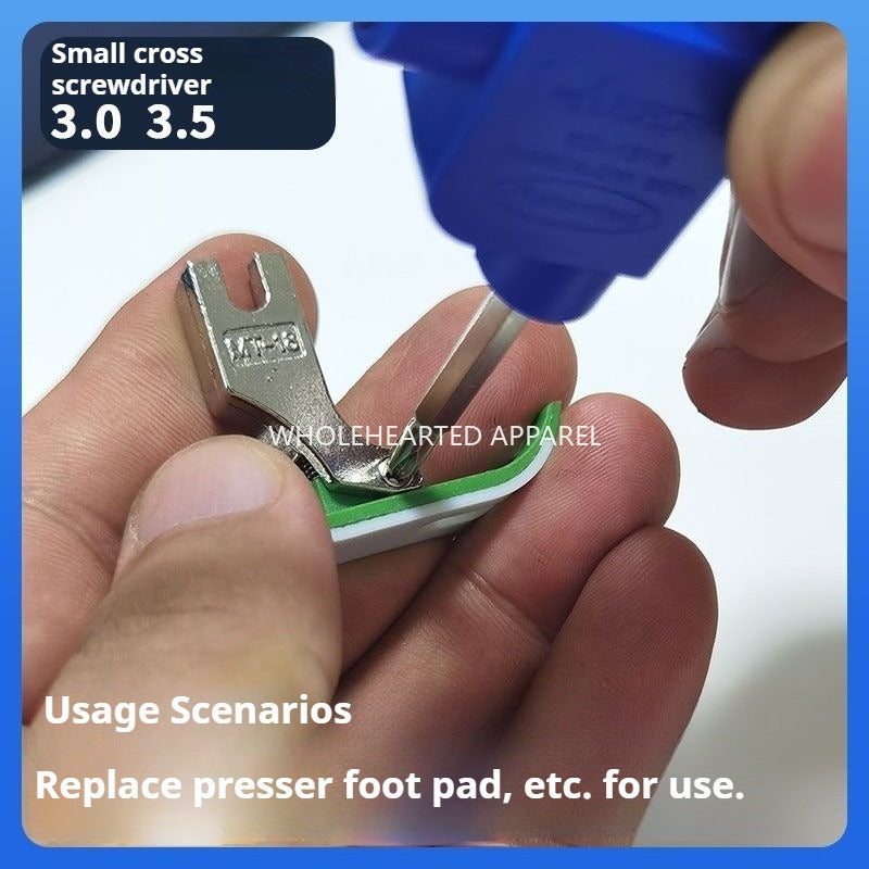 1221★ Destornillador multifuncional 5 en 1, herramienta de costura para fábricas de ropa, con cuchillo hexagonal de una palabra★