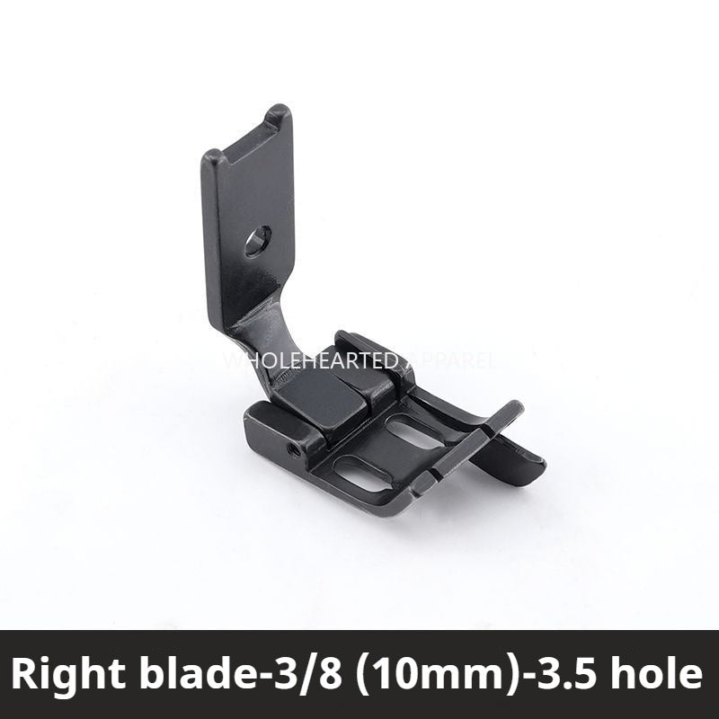 1625★ Nouveau pied-de-biche double aiguille S570 tout acier avec butée de couteau, butée latérale gauche et droite, accessoires pour machine à coudre★