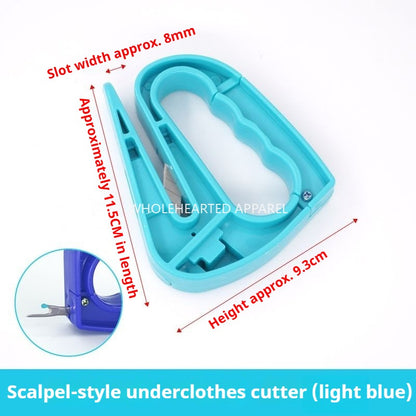1446★  Knitting factory cutting knife Safety blade Textile lower cloth knife Cutting knife Small scissors Warp knitting flat knitting machine Large round machine accessories★