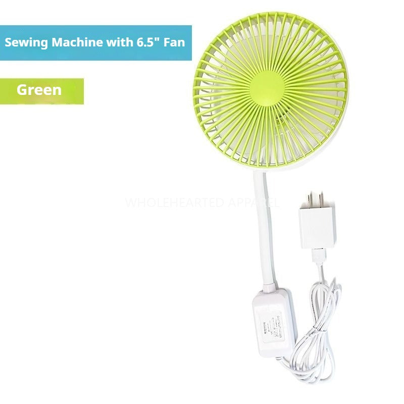 1278★ Nouveau ventilateur spécial machine à coudre 6,5 pouces, vitesse de vent puissante, double aimant, ventilateur électrique plat industriel pour voiture★