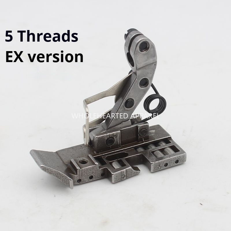1273★  Edge copy machine roller presser foot, oversewing machine four-wire, five-wire thick material roller presser foot, edge copy machine anti-wrinkle presser foot★
