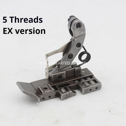 1273★  Edge copy machine roller presser foot, oversewing machine four-wire, five-wire thick material roller presser foot, edge copy machine anti-wrinkle presser foot★