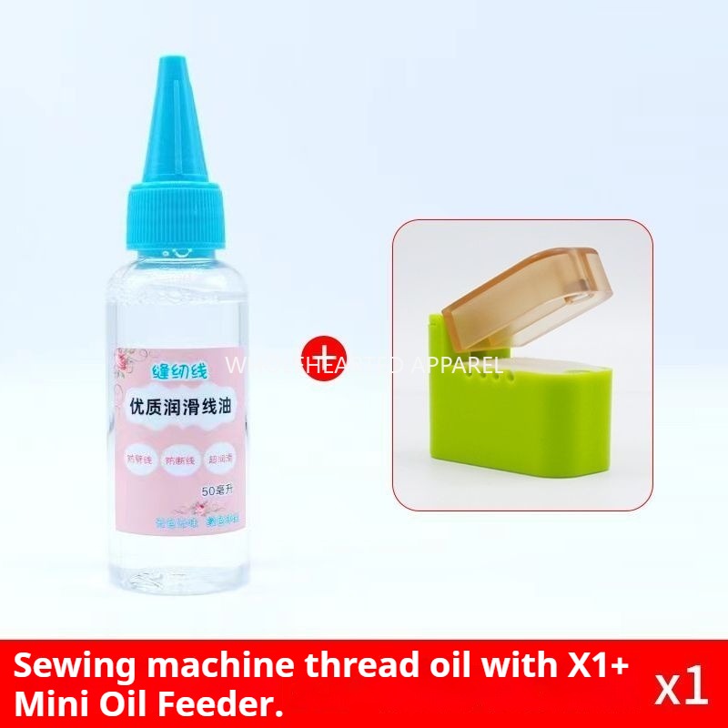 1063★ Boîte à fil universelle pour machine à coudre, nouvelle couleur, embout huileux, godet d'huile en silicone, fil anti-casse, fil anti-dédoublement★