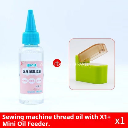 1063★ Boîte à fil universelle pour machine à coudre, nouvelle couleur, embout huileux, godet d'huile en silicone, fil anti-casse, fil anti-dédoublement★