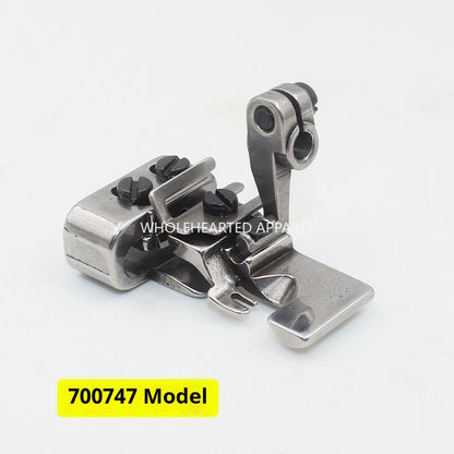 1326★ Pied-de-biche pour surjeteuse à quatre fils, pied froncé double couche pour finition des bords ★