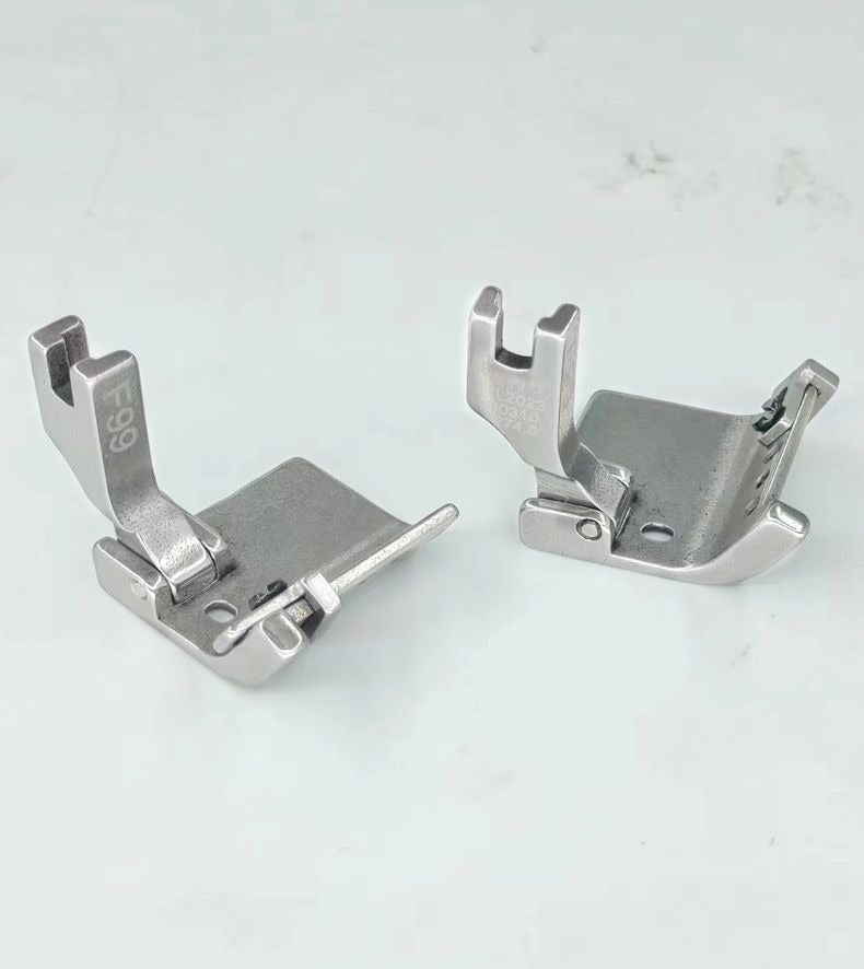 1167★  Flat car F99 universal presser foot Curling edge pull tube presser foot Adjustable blindfold roll trouser foot bag Back collar webbing presser foot★