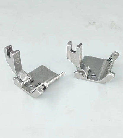 1167★  Flat car F99 universal presser foot Curling edge pull tube presser foot Adjustable blindfold roll trouser foot bag Back collar webbing presser foot★