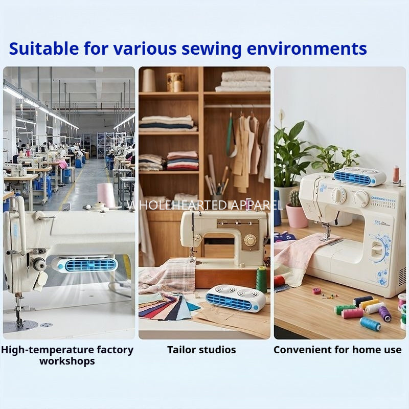1887★ Magnetic Cooling Fan Device for Sewing Machines, Strong Airflow Attachment for Work Area Cooling and Improved Operation★
