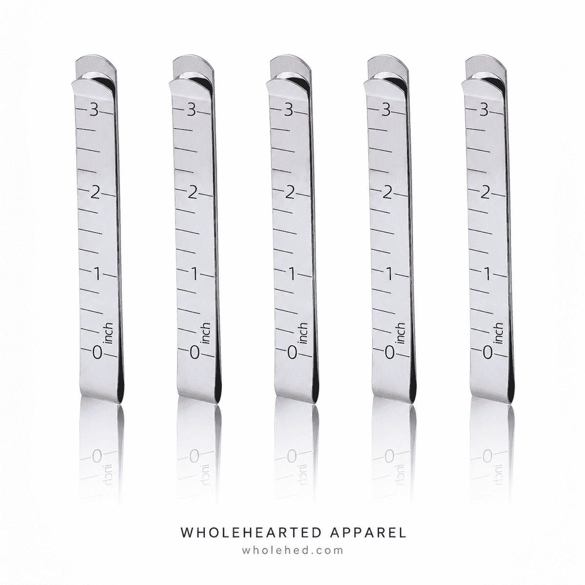 1663★ Metal Sewing Hemming Clip Sewing Clip 3 Inch Measuring Ruler Quilting Clip Fixed Ruler DIY Sewing Fixed Marker.