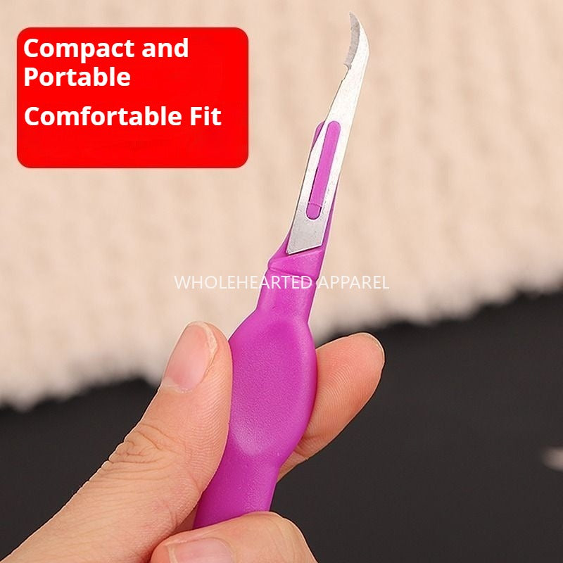 1669★ Nuevo artefacto para quitar hilos, accesorios de costura DIY de mano afilada, herramienta de costura multifuncional para el hogar para cortar hilos★