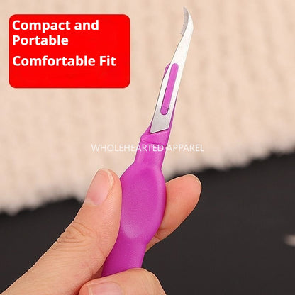 1669★ Nuevo artefacto para quitar hilos, accesorios de costura DIY de mano afilada, herramienta de costura multifuncional para el hogar para cortar hilos★