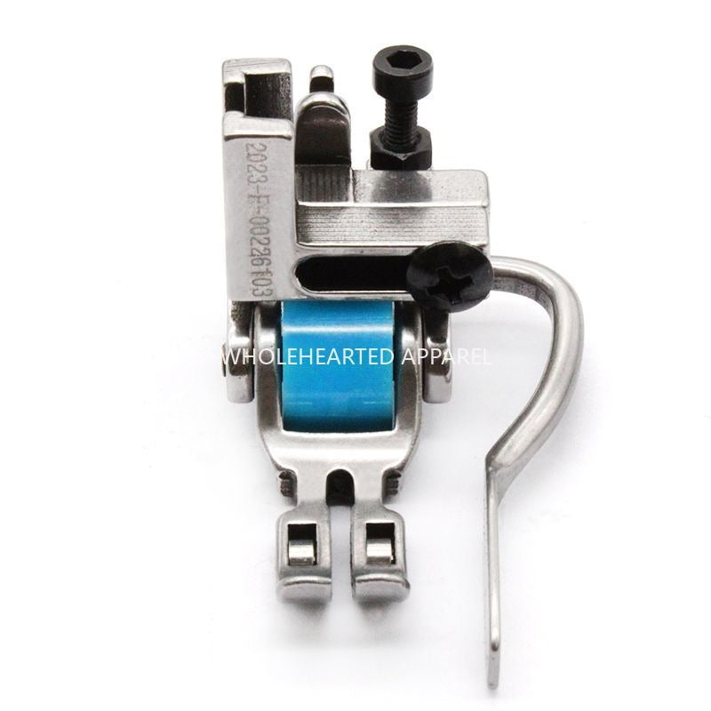 1014★  New three-roller five-in-one multi-purpose T5 presser foot, flat car left and right unilateral rib with wheels presser foot★