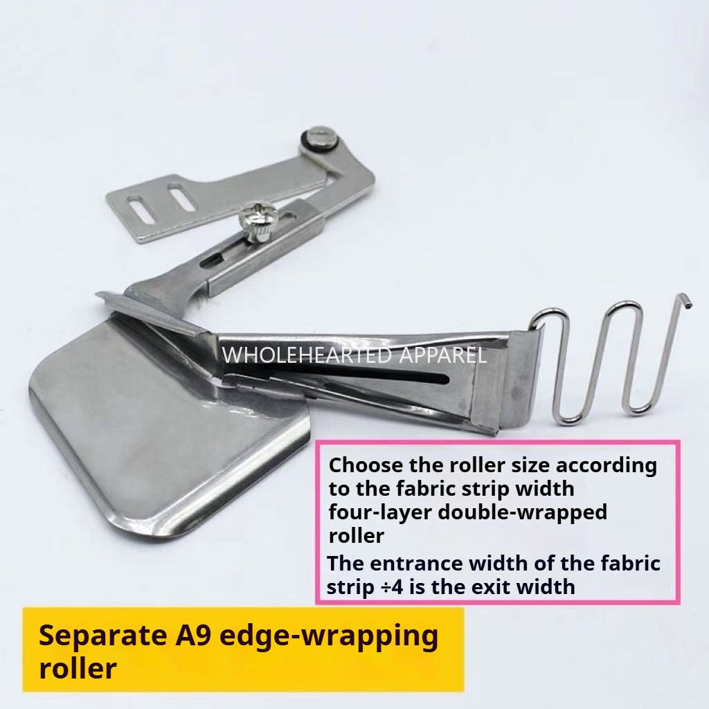 1691★  Flat car new A9 hemming device, adjustable free needle plate pulling cylinder T9 hemming presser foot★