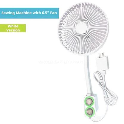 1278★ Nouveau ventilateur spécial machine à coudre 6,5 pouces, vitesse de vent puissante, double aimant, ventilateur électrique plat industriel pour voiture★