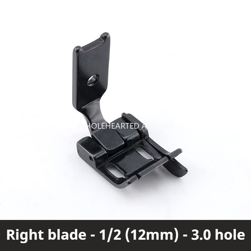 1625★ Nouveau pied-de-biche double aiguille S570 tout acier avec butée de couteau, butée latérale gauche et droite, accessoires pour machine à coudre★