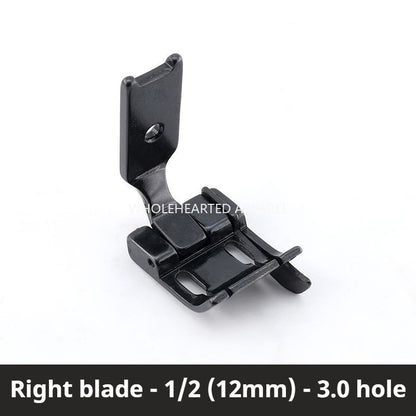 1625★ Nouveau pied-de-biche double aiguille S570 tout acier avec butée de couteau, butée latérale gauche et droite, accessoires pour machine à coudre★