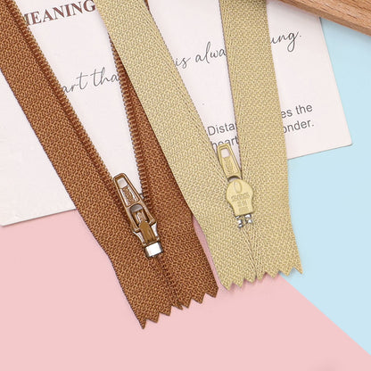 3067  7 inch SBS nylon zipper placket pocket zipper 18 cm net length 20 cm whole length 100 pieces 1 pack