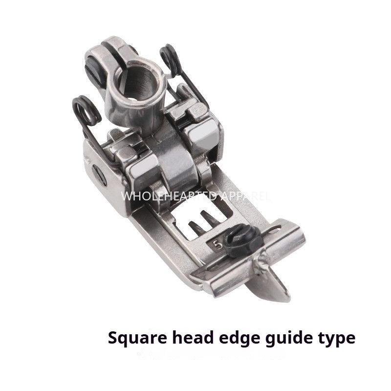 1588★ Ma Yinjian Jack, machine à coudre interlock à trois aiguilles et cinq fils, pied presseur 5.6, accessoires pour machine à coudre industrielle, pied presseur de coupe central★